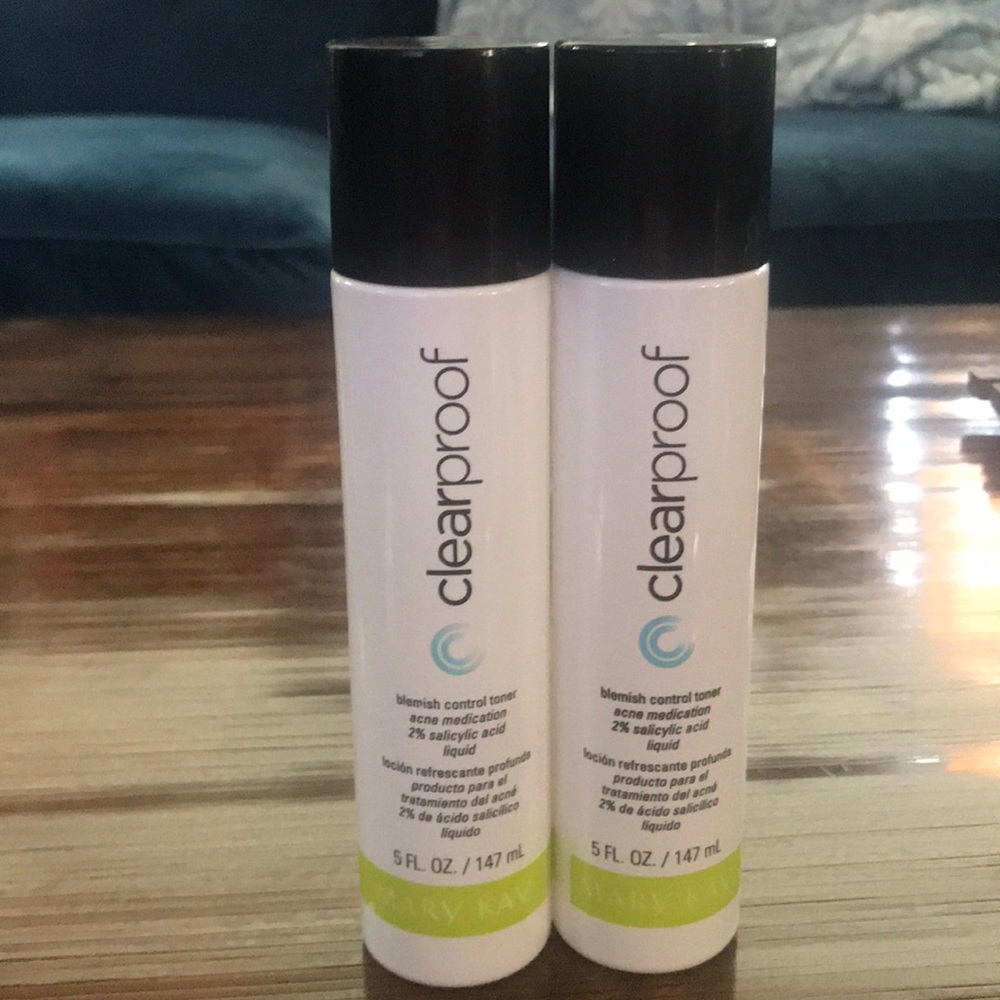 Blemish control toner